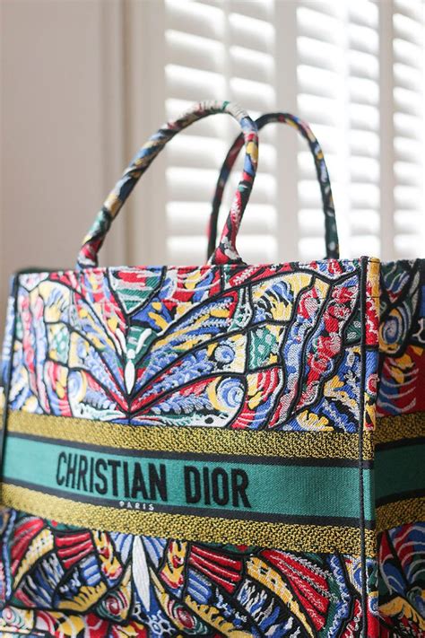 christian dior floral bag|christian dior book tote floral.